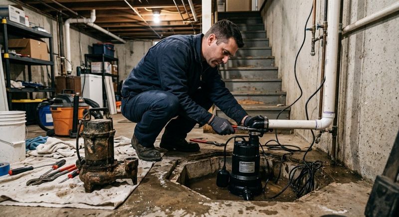 Basement Sump Pump Service in Mobile, AL