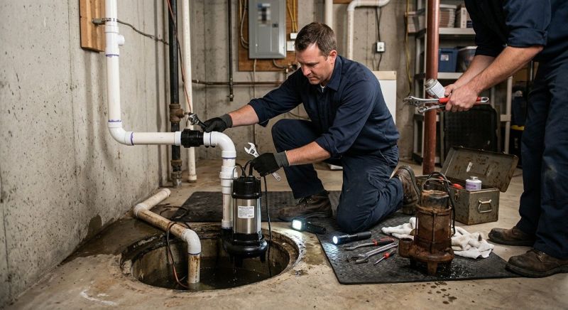 Basement Sump Pump Service in Auburn, AL