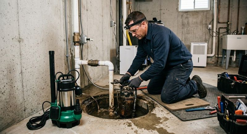 Basement Sump Pump Service in Pompano Beach, FL
