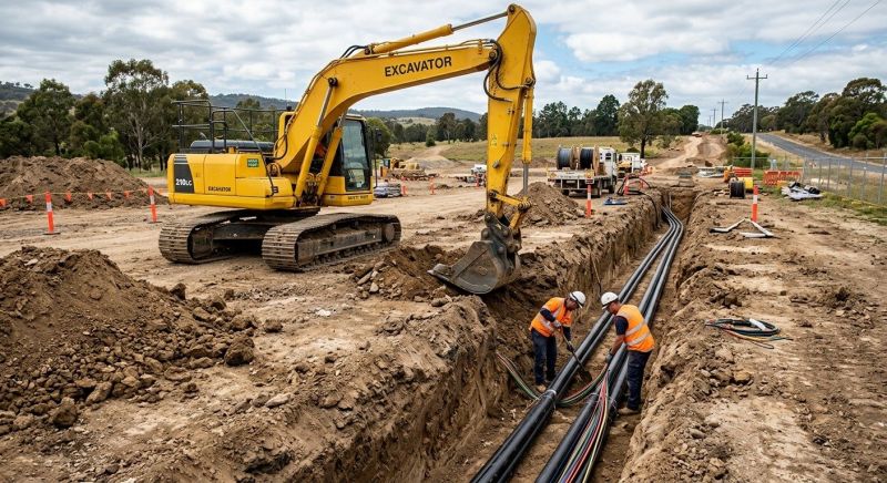 Electrical Line Trenching in Salt Lake City, UT