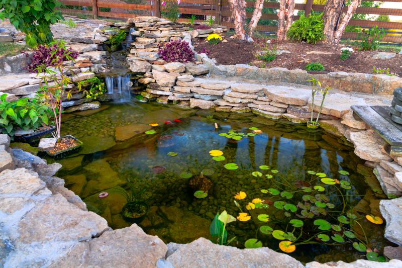 Fish Pond Installation in Ventura County, CA