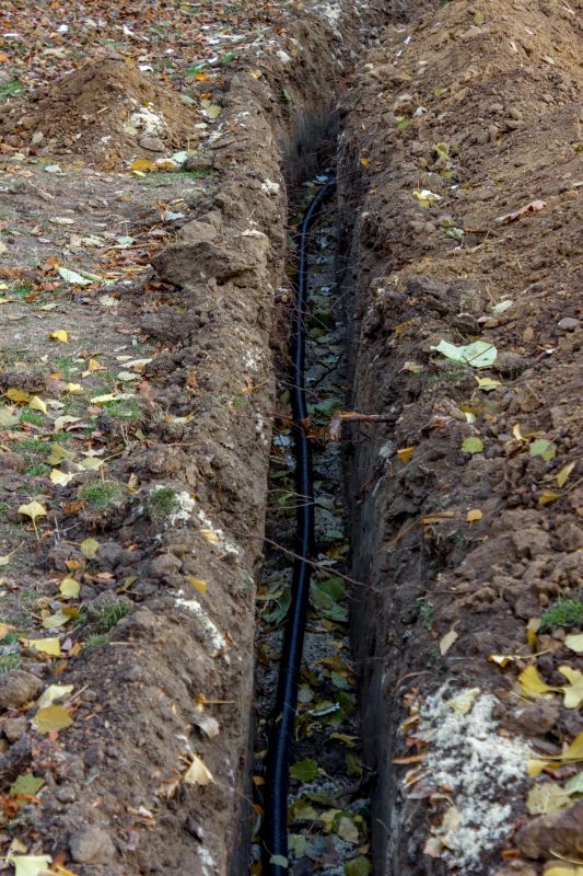 Downspout Trenching in Atlanta, GA
