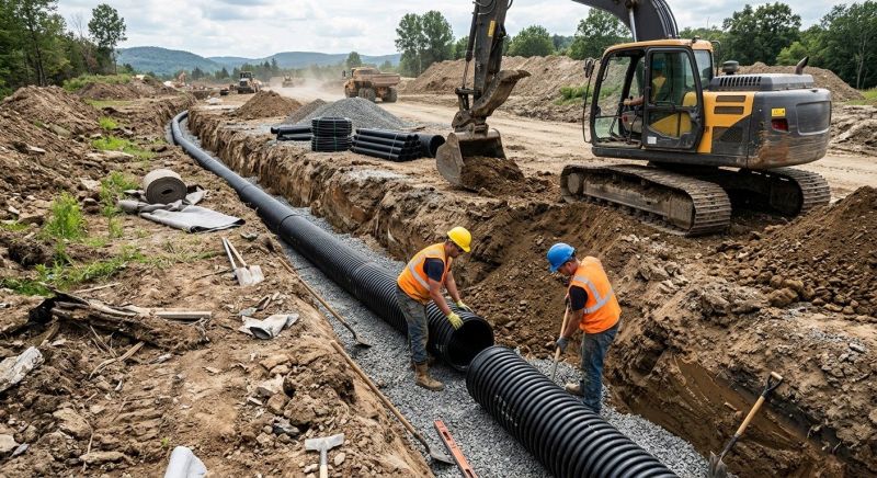 Drainage Ditch Excavation in Atlanta, GA