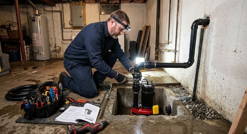 Ejector Pump Installation in Mobile, AL