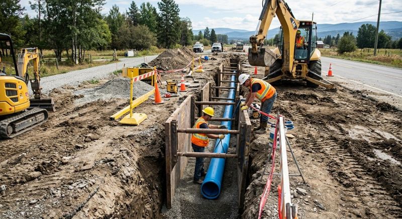 Electrical Line Trenching in Atlanta, GA