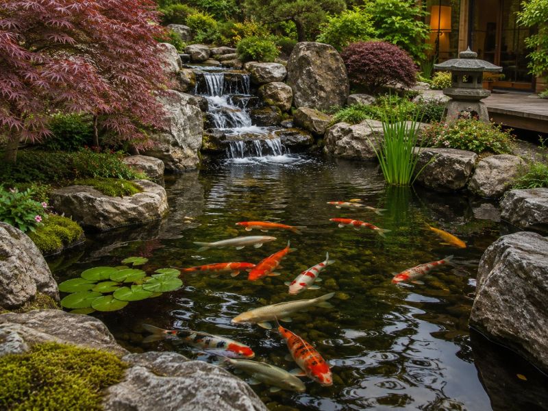 Fish Pond Installation in Honolulu, HI