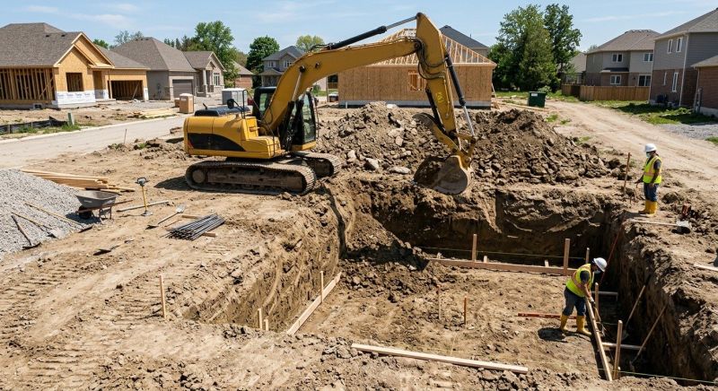Foundation Excavation in Houston, TX