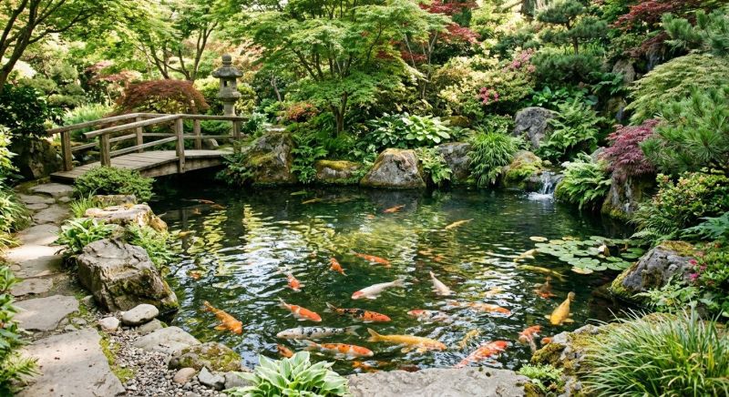 Koi Pond Installation in Ventura County, CA