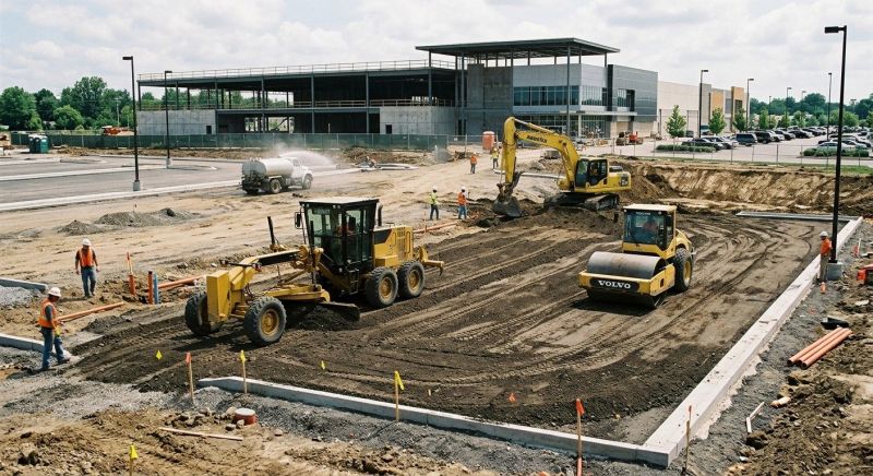 Parking Lot Excavation in Atlanta, GA