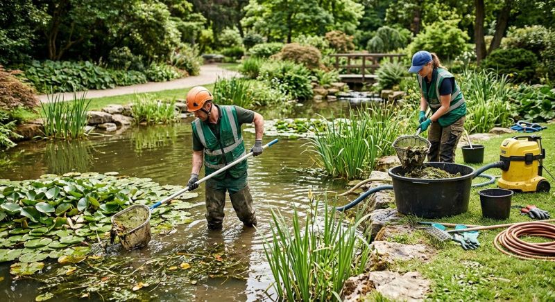 Pond Cleaning in Honolulu, HI