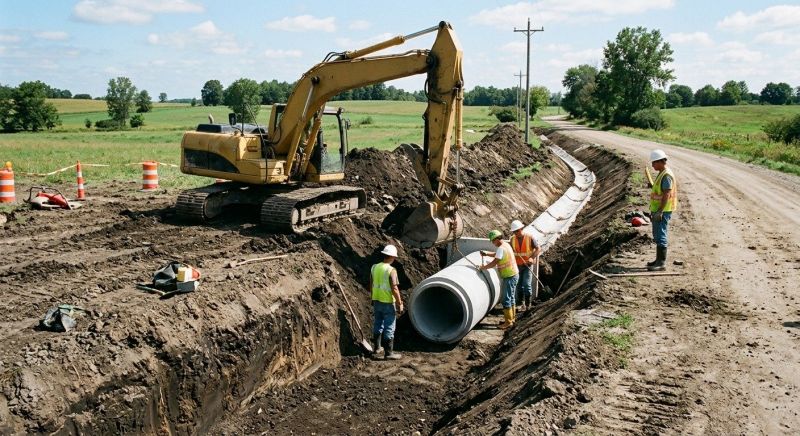 Pond Excavation in Houston, TX